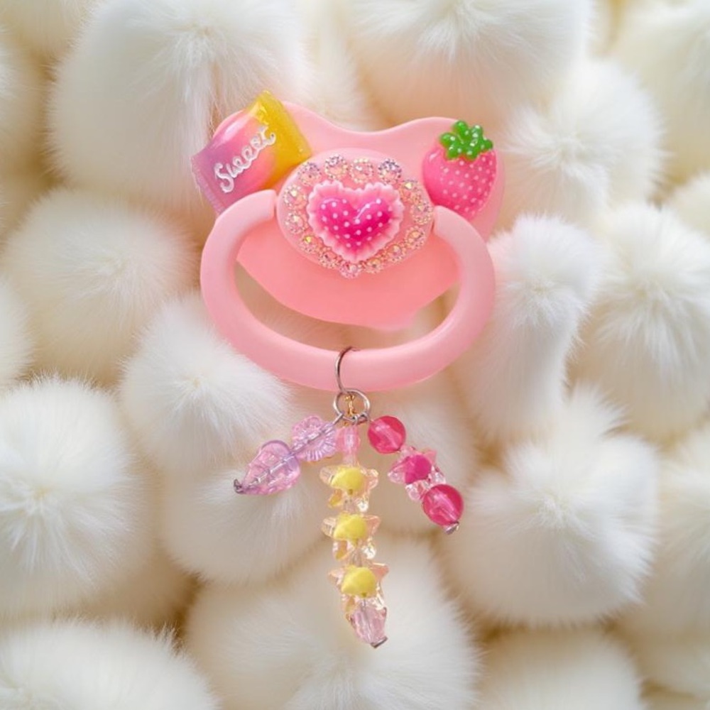 Adult Heart Deco Paci 💗 Pacifier - Picture 8 of 8
